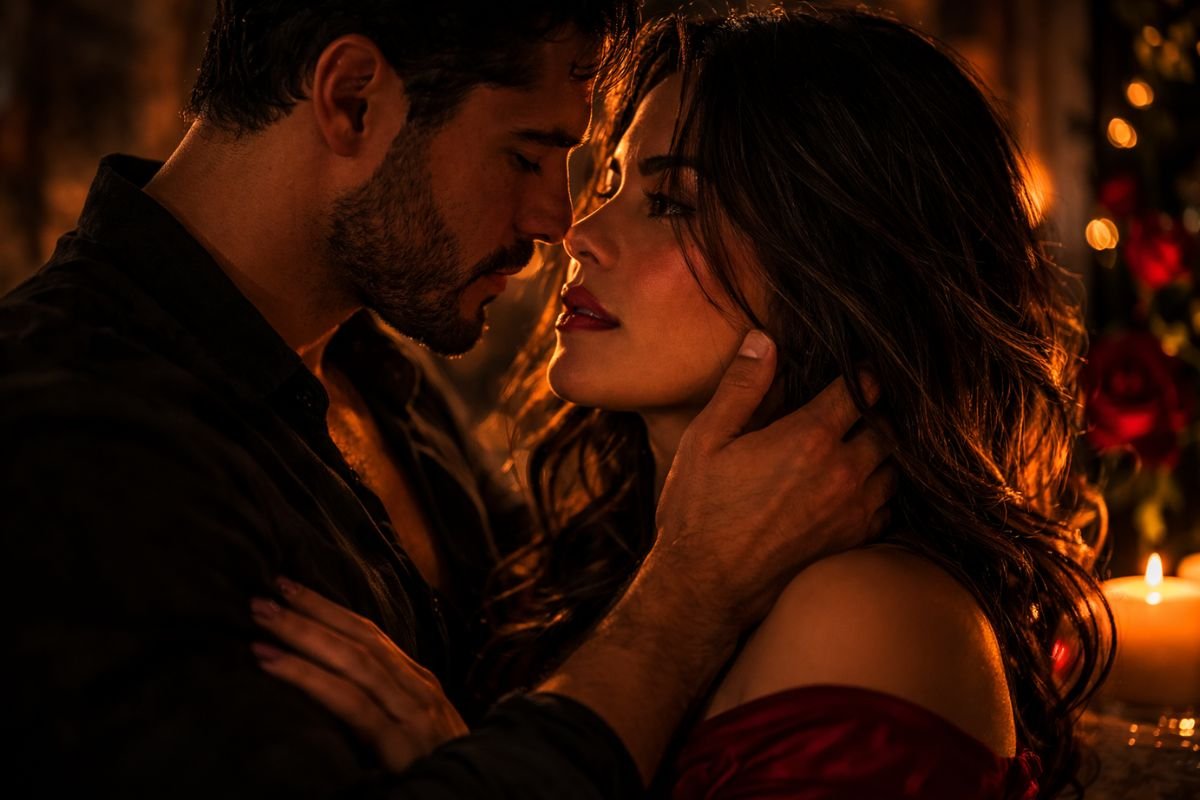 El instinto protector masculino — visualización